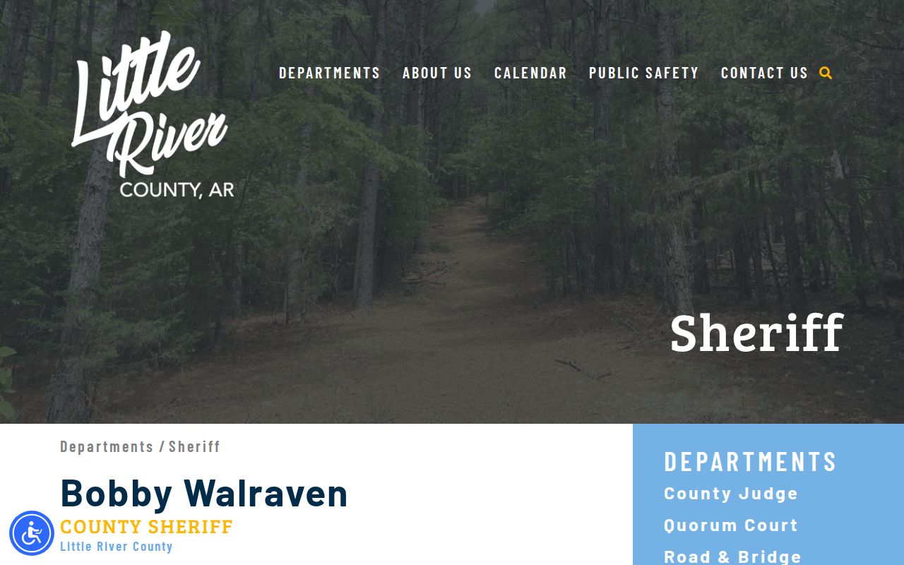 Little River County Sheriff court warrant duties and contact