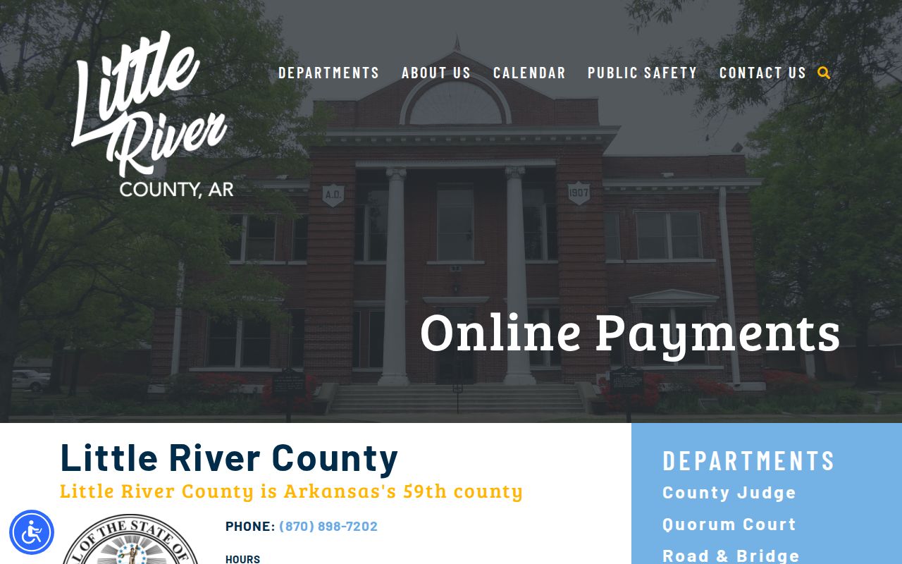 Little River County online payment navigation