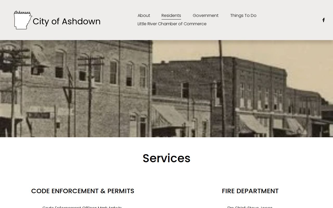 Ashdown Police contact source for Ashdown warrants